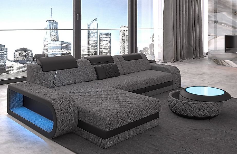 Sofa Dreams Ecksofa Stoffsofa Polstercouch Berlin L Form Stoff Sofa Couch, günstig online kaufen