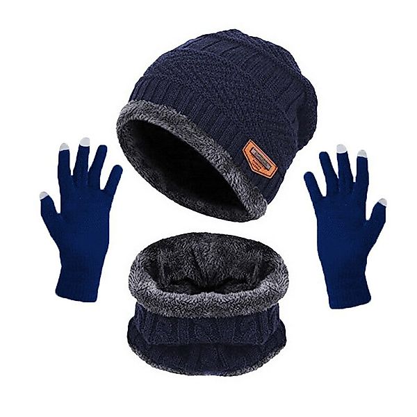 Coonoor Filzhut Wintermütze Schal Handschuhe Weihnachtsset günstig online kaufen