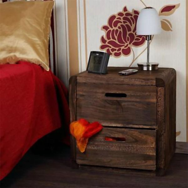 Mucola Nachttisch Nachtschrank Nachtkommode Schlafzimmerschrank Holz weiß b günstig online kaufen