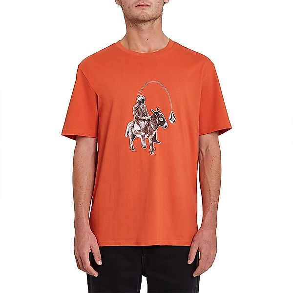 Volcom Ass Off Basic Kurzärmeliges T-shirt L Burnt Ochre günstig online kaufen