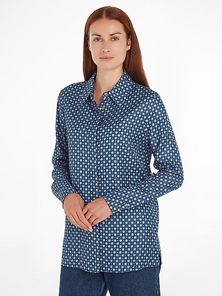 Tommy Hilfiger Hemdbluse FOULARD REGULAR SHIRT günstig online kaufen