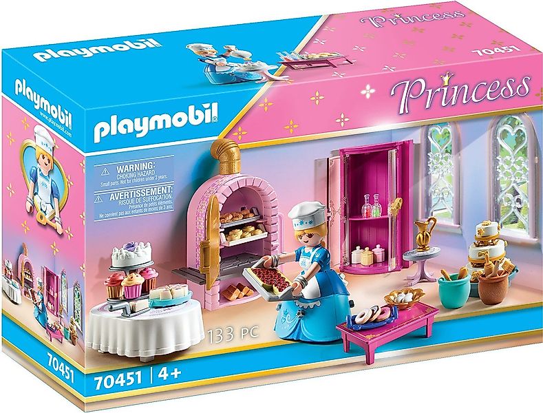 Playmobil® Schlosskonditorei (70451), Princess Konstruktions-Spielset, (133 günstig online kaufen