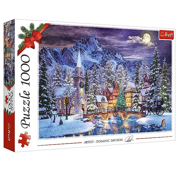 Trefl Puzzle Dominic Davison Weihnachts Atmosphäre 1000 Teile Puzzle, 1000 günstig online kaufen
