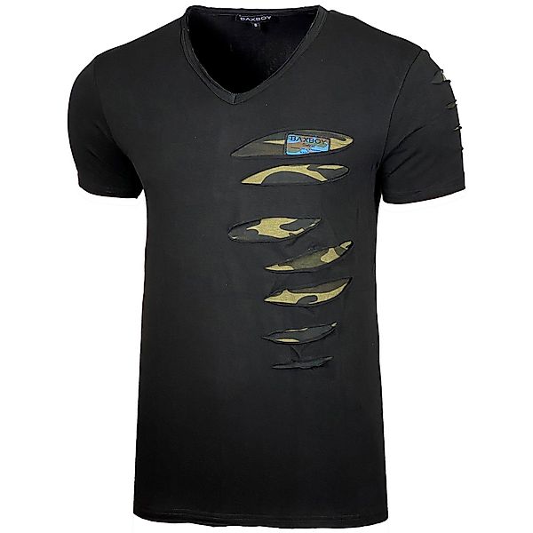 Baxboy T-Shirt Baxboy Used Look Rundhals günstig online kaufen