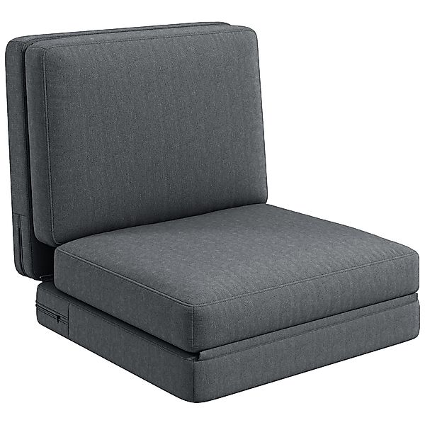 HOMCOM Sitzkissen 3-in-1 Klappbar Schlafsofa mit günstig online kaufen