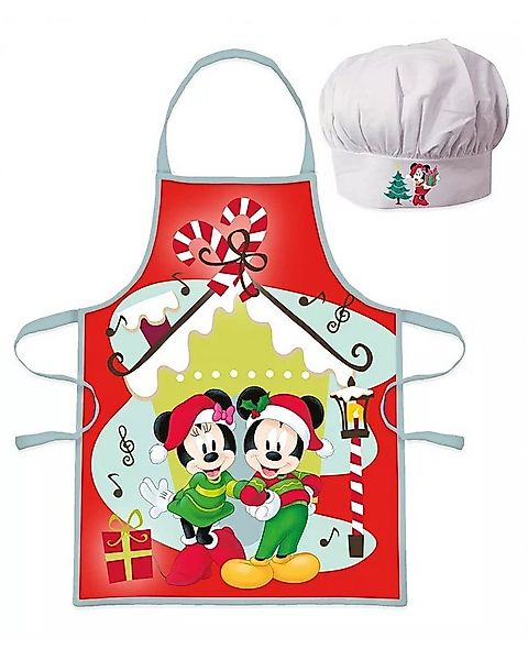 Disney Kochschürze Mickey Minnie Maus Kochschürze Weihnachten Unisex X-Mas günstig online kaufen