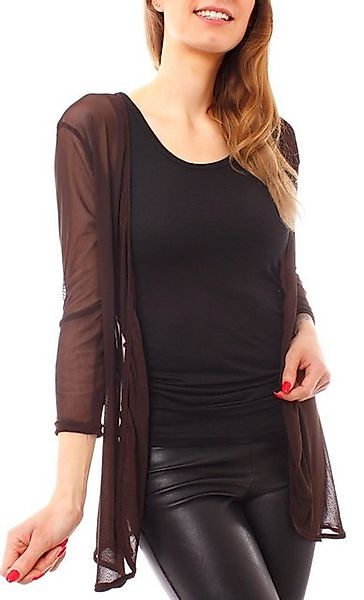 Muse Cardigan Mesh Cardigan Jäckchen transparent 7058 günstig online kaufen