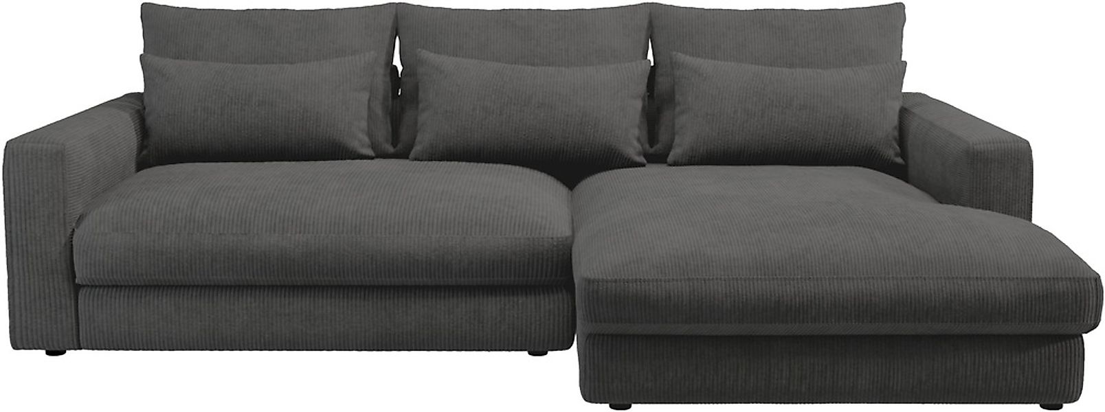 Home affaire Ecksofa »Darwin, viele Kissen, extra tiefe Sitzfläche, 271/89/ günstig online kaufen