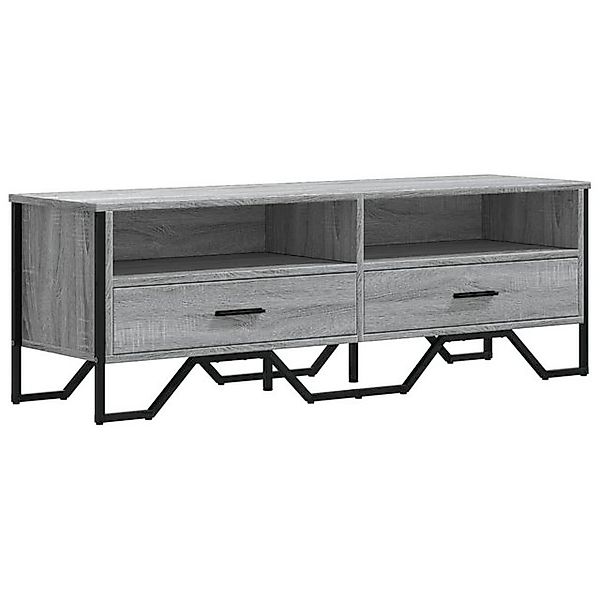 vidaXL TV-Schrank TV-Schrank Grau Sonoma 122x34x41 cm Holzwerkstoff (1-St) günstig online kaufen