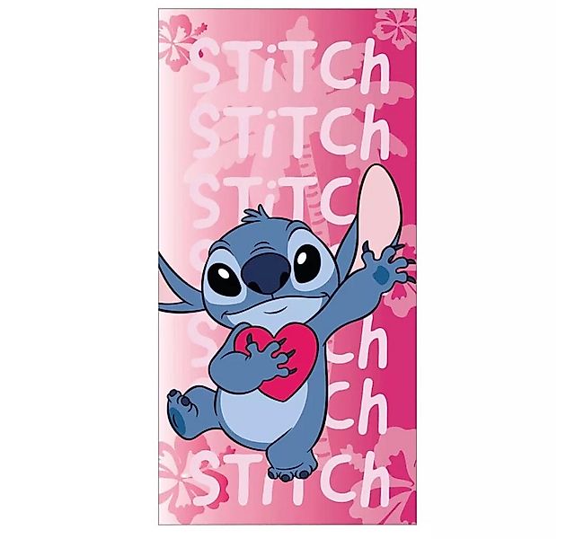 Wisam Badetuch Disney Lilo und Stitch Strandtuch 70x140cm (Schnell trocknen günstig online kaufen