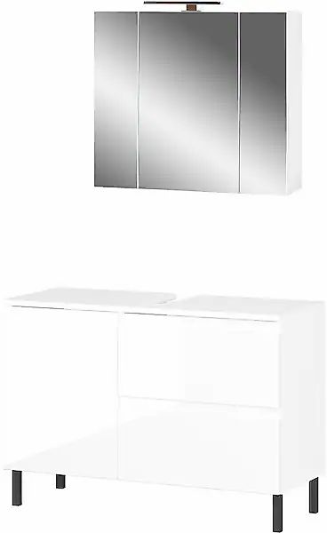 GERMANIA Badmöbel-Set "Scantic", (2 St.), bestehend aus Waschbeckenuntersch günstig online kaufen