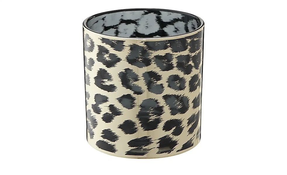 HOME STORY Windlicht   ¦ gold ¦ Glas ¦ Maße (cm): H: 15  Ø: 15 Accessoires günstig online kaufen
