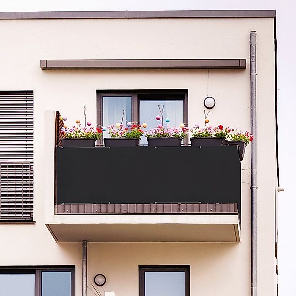 Sekey Balkonsichtschutz Balkon Sichtschutz 90x500cm Balkonabdeckung günstig online kaufen