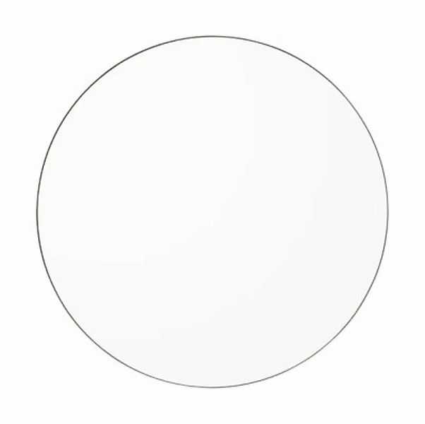 Wandspiegel Circum Medium spiegel holz natur / Ø 90 cm - AYTM - Holz natur günstig online kaufen