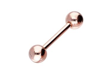 PIERCINGLINE Brustwarzenpiercing 14/18 Karat Gold Barbell günstig online kaufen