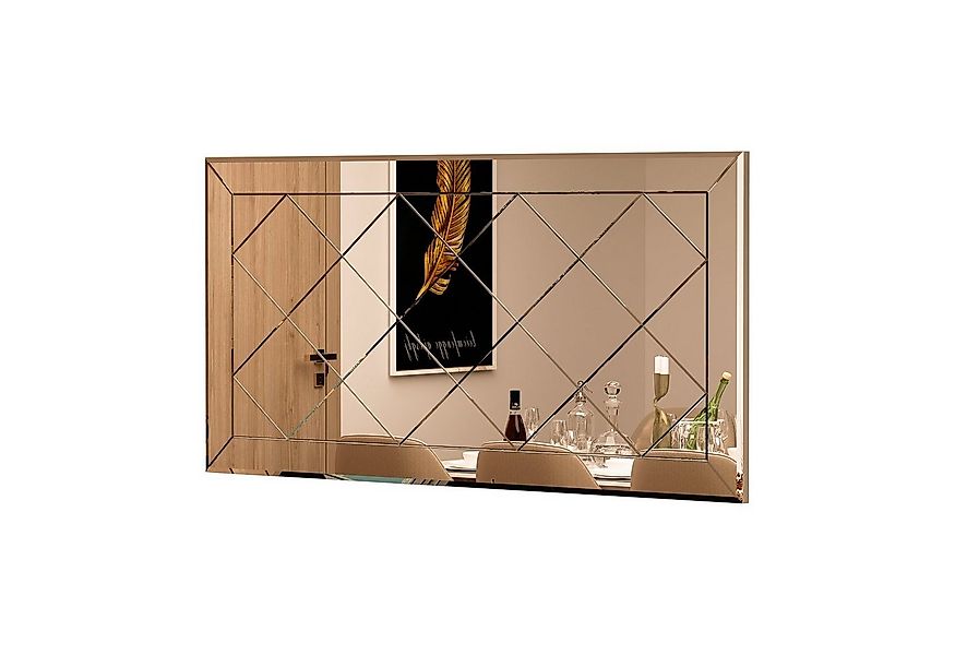 moebel17 Spiegel Spiegel Pauli Bronze 60x120cm (Einzelmöbel, 1-St., Wandspi günstig online kaufen