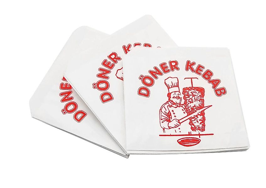 Nergiz Einweghandschuhe 1000 Stück Dönertüte Kebabtüte Dönertasche (Weiß mi günstig online kaufen