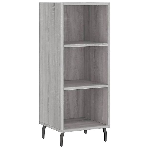 vidaXL Sideboard Grau Sonoma 34,5x32,5x90 cm Holzwerkstoff 828754 günstig online kaufen