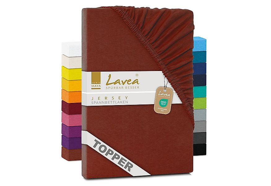 Lavea Spannbettlaken Bettlaken Maya, 180x200cm, 200x200cm, 140x200cm, 160x2 günstig online kaufen