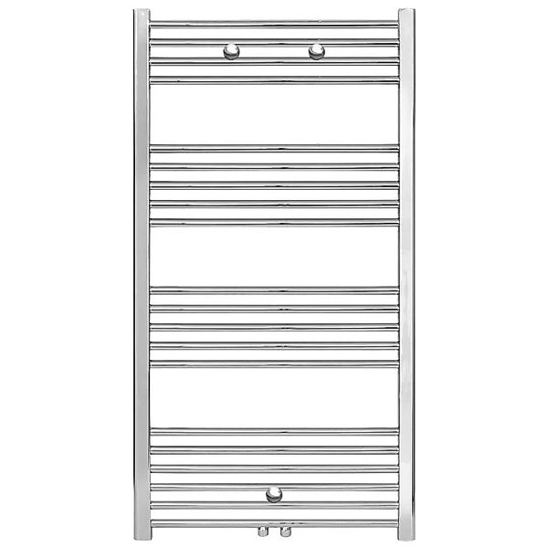 Belrad Badheizkörper Mittelanschluss Chrom 1200 X 600 HxB 431W günstig online kaufen