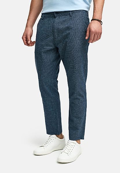 Indicode Leinenhose INNandos mit elastischem Bund günstig online kaufen