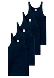 Schiesser Unterhemd 4er Pack Cotton Essentials günstig online kaufen