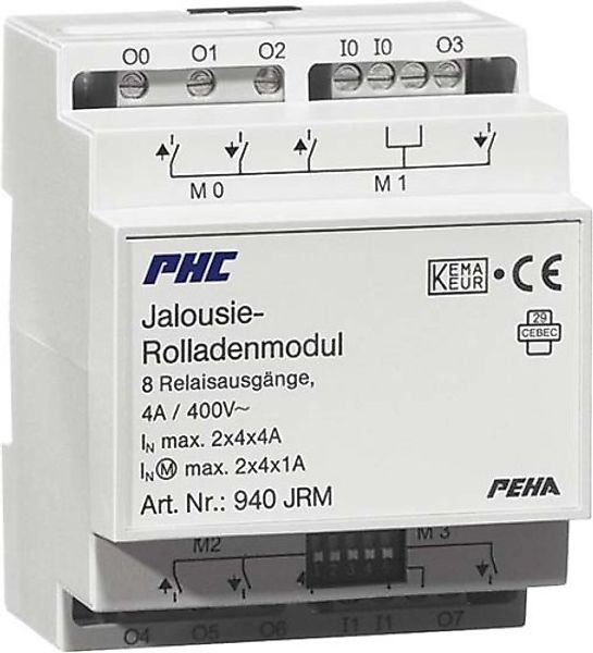 Peha Rollladen/Jalousiemodul Relaisausgänge 4A D 940 JRM - 00258917 günstig online kaufen