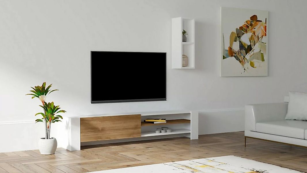 Skye Decor TV-Schrank Schränke, 33x160x26,8 cm, 100% Melaminbeschichtete Pa günstig online kaufen