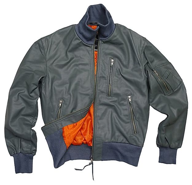 Mil-Tec Outdoorjacke Bundeswehr Lederjacke Flieger Neu günstig online kaufen