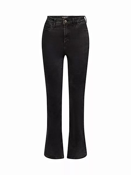 Esprit Bootcut-Jeans Bootcut-Jeans mit besonders hohem Bund günstig online kaufen