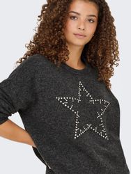 ONLY Strickpullover ONLRENATA LS O-NECK BLING günstig online kaufen