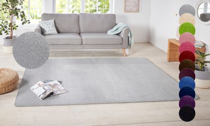HANSE Home Teppich "Shashi" rechteckig 8,5 mm Höhe Kurzflor, Unifarben, Läu günstig online kaufen