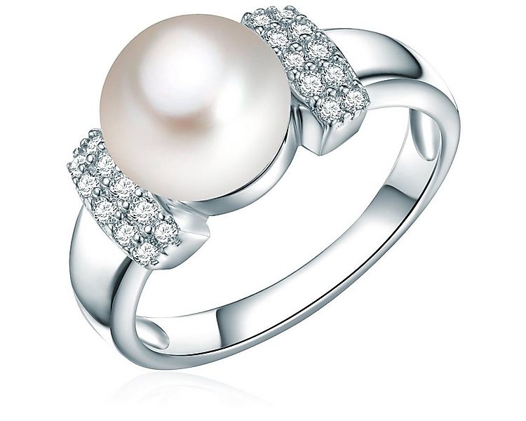 Valero Pearls Perlenring silber, aus Süßwasser-Zuchtperlen günstig online kaufen