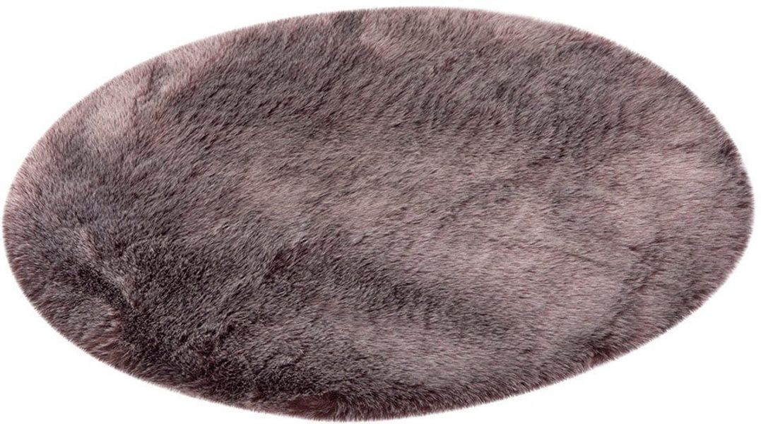 Obsession Fellteppich "My Samba 495" rund 40 mm Höhe Kunstfell, handgetufte günstig online kaufen