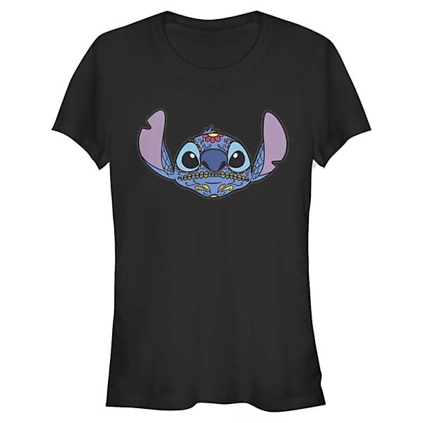 Disney Classics - Lilo & Stitch - Stitch Sugar Skull - Frauen T-Shirt günstig online kaufen