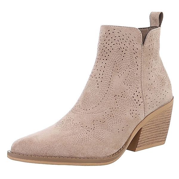 Ital-Design Damen Cowboyboots Western Westernstiefelette (88577274) günstig online kaufen