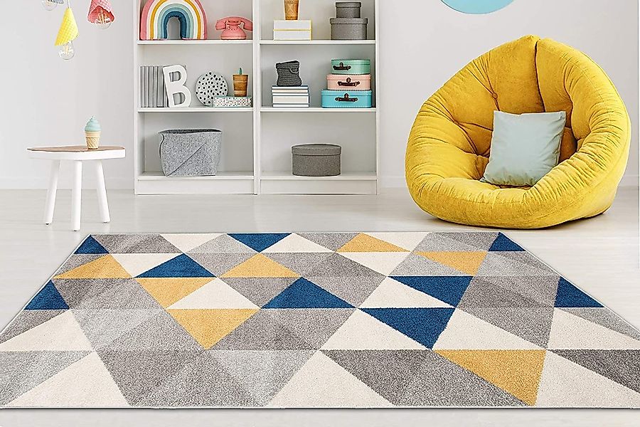 Mazovia Teppich LAZUR_Geometric, 80x150, Geometrisch, Modern, günstig online kaufen