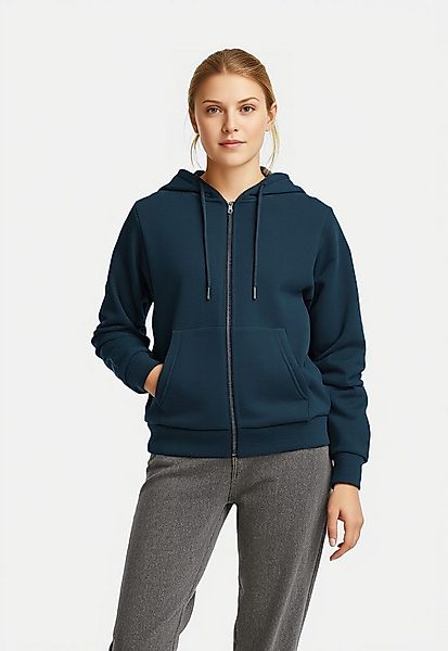 pieces Kapuzensweatshirt PCCHILLI LS ZIP HOODIE NOOS BC Baumwollmischung, r günstig online kaufen