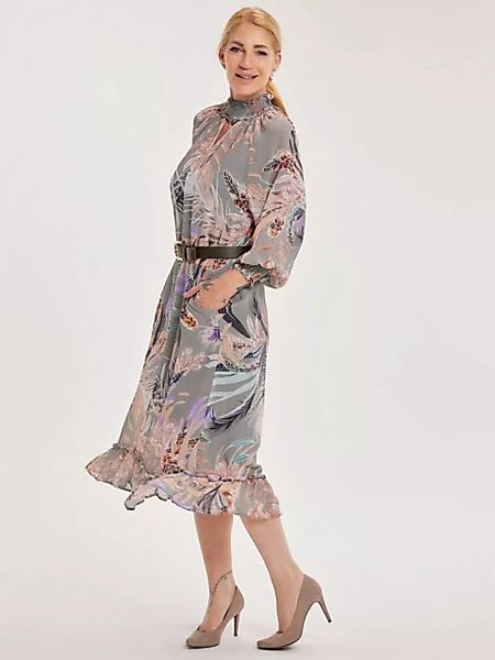 Sarah Kern Maxikleid Sommerkleid figurbetont mit passendem Gürtel günstig online kaufen