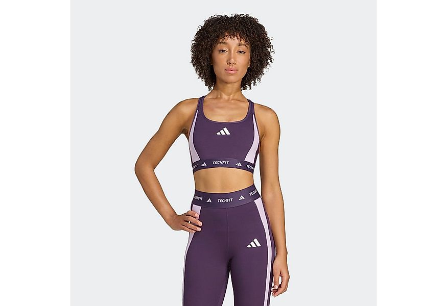 adidas Performance Sport-BH TECHFIT MEDIUM SUPPORT COLORBLOCK günstig online kaufen