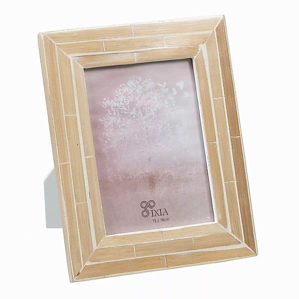 Fotorahmen Beige 20 X 25 Cm Bambus Holz Mdf günstig online kaufen