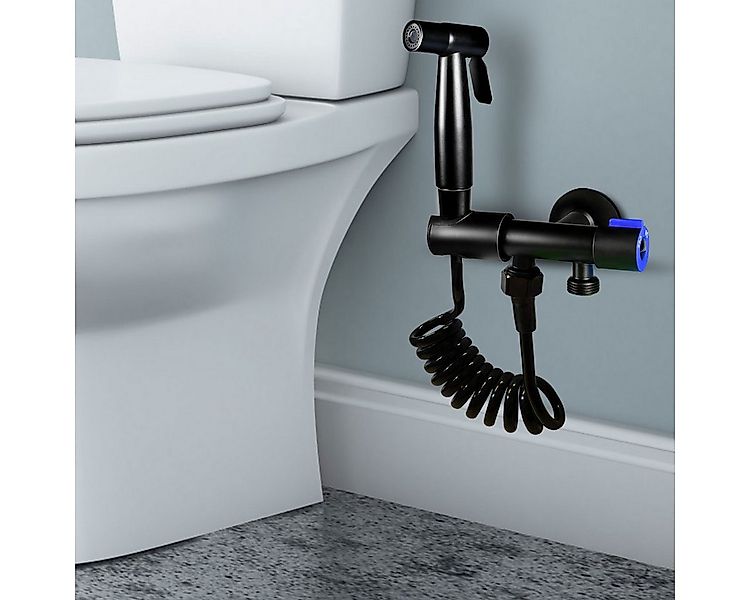 Eumaty Bidetarmatur Bidet Handbrause Toilette Bad Armaturen Edelstahl Bidet günstig online kaufen