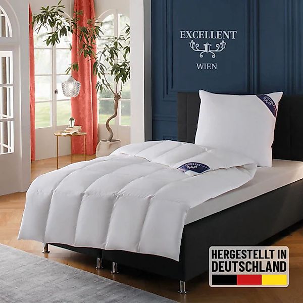 Excellent Daunenbettdecke »Wien, Bettdecken für Sommer und Winter, Decke«, günstig online kaufen