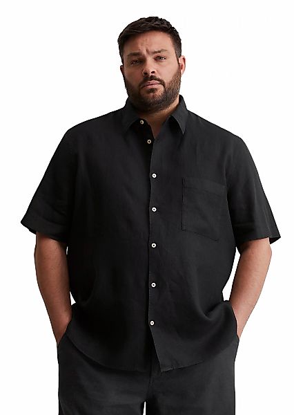 Marc OPolo Kurzarmhemd "aus reinem Leinen" günstig online kaufen