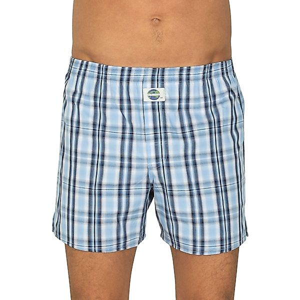 D.E.A.L International Boxershorts Hellblau & Weiß kariert günstig online kaufen