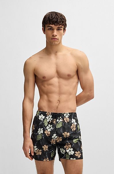BOSS Badeshorts Piranha mit buntem Alloverdruck günstig online kaufen