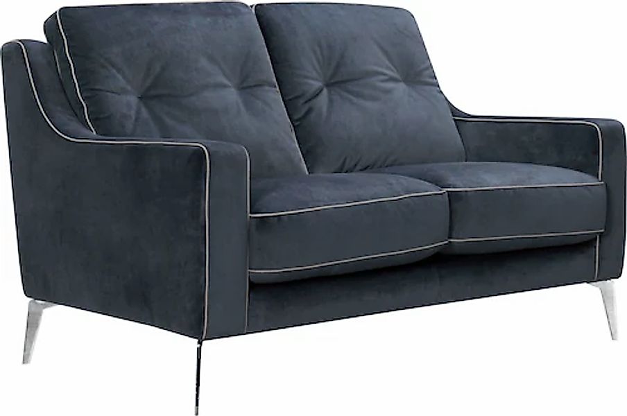 Leonique 2-Sitzer »Chicago« 2-Sitzer Ssofa, graublau, klassisch/modern, 147 günstig online kaufen
