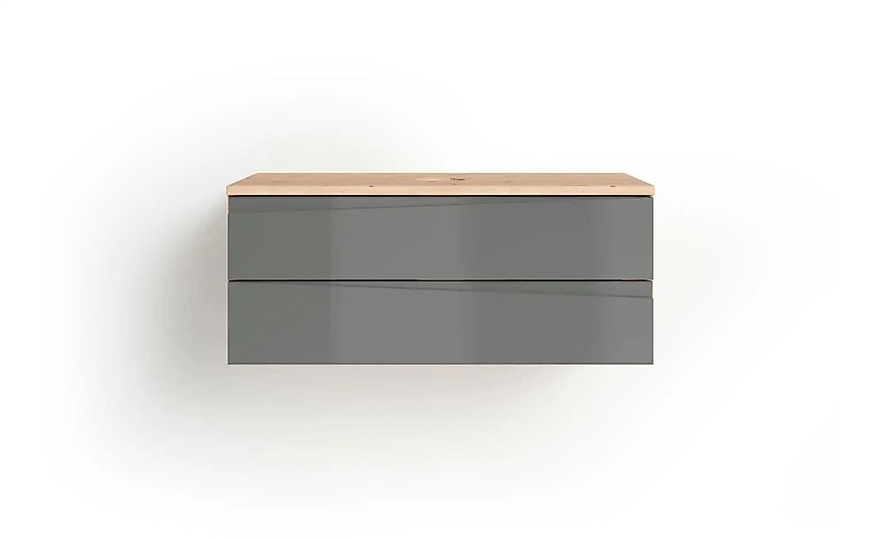 by Living Waschtisch   ¦ braun ¦ Maße (cm): B: 80 H: 33 Schränke > Badschrä günstig online kaufen