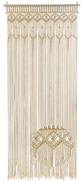 Kobolo Türvorhang Vorhang Instektenschutz LACE beige günstig online kaufen