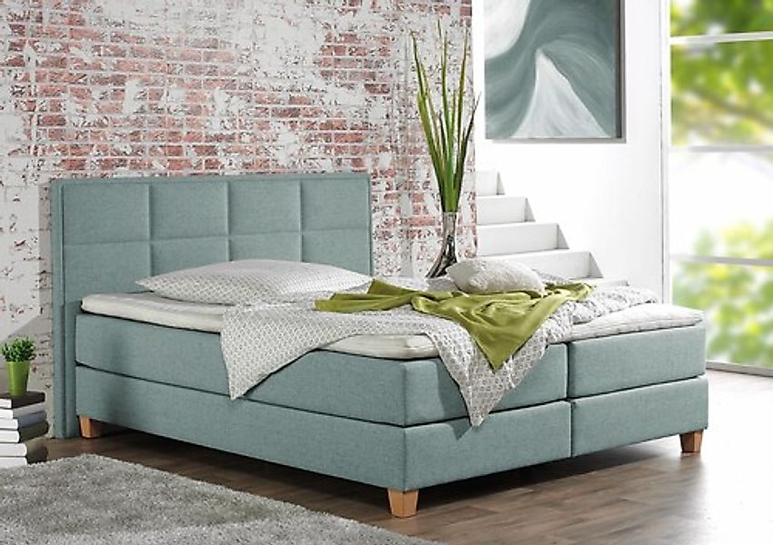 Home affaire Boxspringbett »Casey«, in 5 Breiten, 3 Ausführungen, 2 Härtegr günstig online kaufen